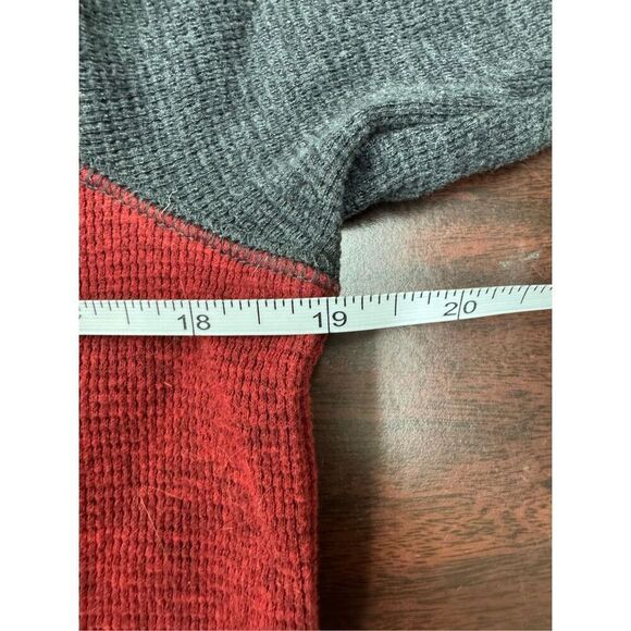 American Eagle Men’s Standard Fit Waffle Weave Long Sleeve Tee Size Small - Picture 7 of 8